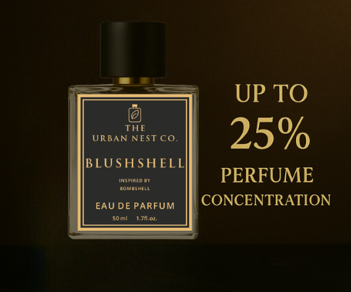 Blushshell- Upto 25% Perfume Concentration