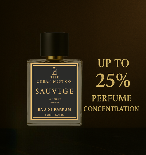 Sauvege- Upto 25% Perfume Concentration