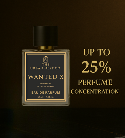 Wanted X-Upto 25% Perfume Concentration