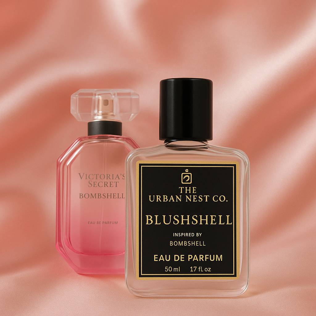 BLUSHSHELL | INSPIRED BY V*CTORI@'S S*CRET B0MBSHELL | Fruity-Floral Glamour | 50ML